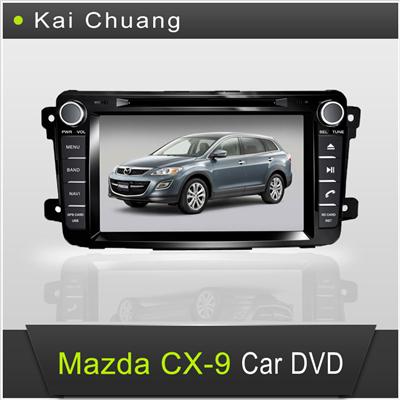 7 inch 2 din Car Audio Mazda CX 9 with High Definition Touch Screen