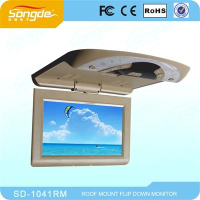 Super Slim 10.1 inch Bus/ Car Roof Mounted LED Monitor