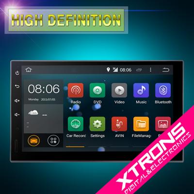 TD702A--XTRONS 2016 newest 7inch Quadcore Android 4.4.4 OS 2 din car stereo without disk