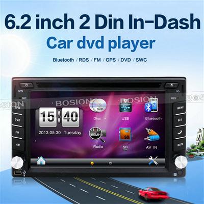 Automoblie Reversing Camera HD Screen Universal 2 Din Detachable Tablet Car DVD GPS with 3g wifi