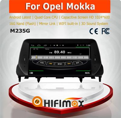 HIFIMAX Android 4.4.4 Opel Mokka car radio dvd gps navigation system multimedia