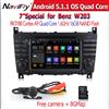 Android 5.1.1 Car auto radio player for C-Class W203 W209 C230 C240 C280 with BT GPS DVD WIFI 1.6GHZ CPU Quad core