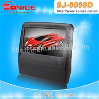 2015 Newest 9 inch car headrest dvd player with wireless game