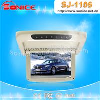 10.1 inch HD LED fully motorized roof-mount monitor with touch button