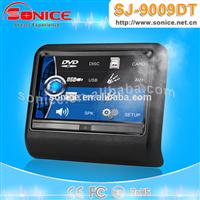 Touch digital screen 9 inch replacement headrest dvd player