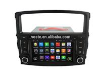 OEM China Manufacturer Car audio stereo system/in car radio/dvd/gps navigation with android 4.4 OS for Mitsubishi Pajero