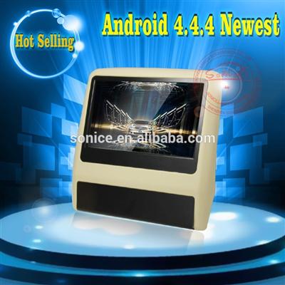 Android 4.4.4 Super slim 9 inch android headrest bracket monitor