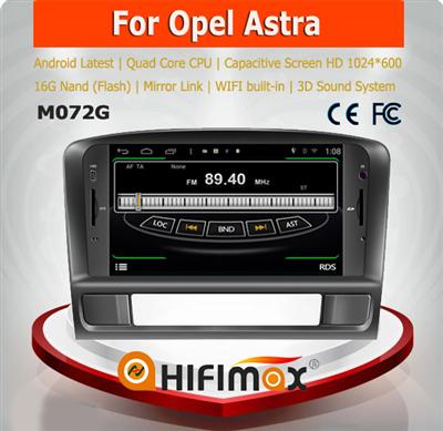 HIFIMAX Android 4.4.4 car dvd car radio gps navigation for OPEL Astra J (2011-2013)