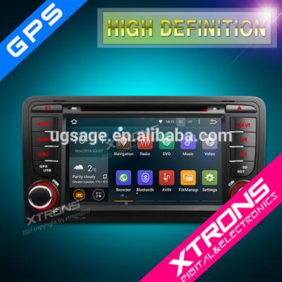 xtrons PF75AA3A 7" Android 5.1 Lollipop Quad Core Car Navigator With Screen Mirroring Function & OBD2 For Audi A3/S3