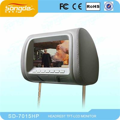 7inch Advertising Player Monitor Taxi Headrest