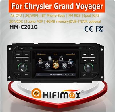 Hifimax 2 din car dvd for chrysler grand voyager car radio