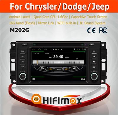 HIFIMAX Android car dvd radio for Chrysler Sebring / Dodge / Jeep 2 din car dvd player