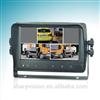 7 inch LCD Quad VGA vehicle monitor with Touch screen & touch buttons