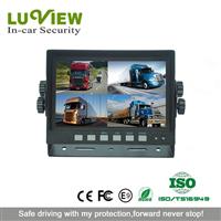 7 Inch TFT LCD Digital Reversing TFT Car Quad Rearview Monitor for Heavy Truck