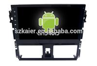 Android 4.4 Mirror-link Glonass/GPS 1080P dual core car navigation system for Toyota 2014 VIOS with GPS/Bluetooth/TV/3G