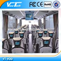 10.1-inch bus multimedia system with server and satellite TV