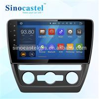 OEM VW Android Car Multimedia System Support OBD2 TPMS IPAS DVR DAB+ Bluetooth GPS WiFi 3G Dongle Mirror-Link For Sagitar 2015