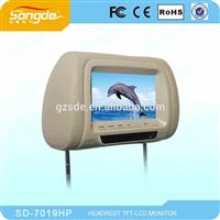 Universal headrest monitor car monitor with SD/USB/HD