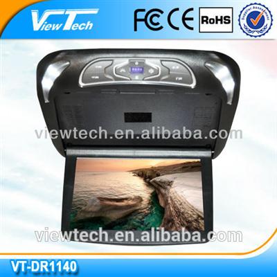 11.4-Inch full hd Roof DVD Player with HDMI/ IR/FM