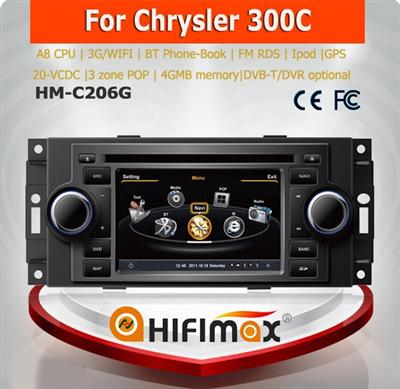 Hifimax car audio for chrysler 300c radio stereo/chrysler 300c navigation