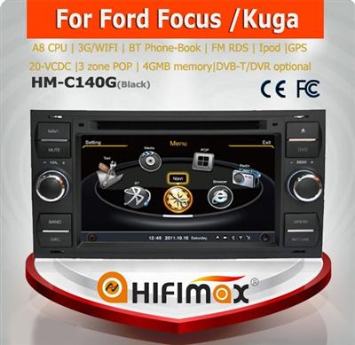 Hifimax Car multimedia dvd gps navi system for Ford Transit- Dual core 1G CPU 4G flash