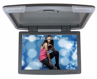 14.1inch flip down car monitor bus good quality car monitor