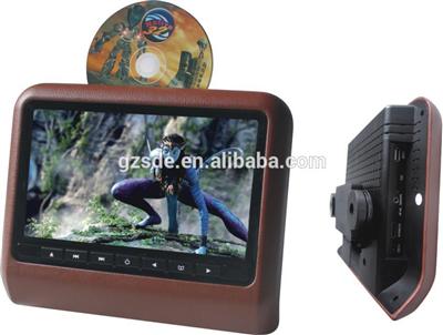 9inch Headrest DVD Player monitor 1080p car headrest monitor