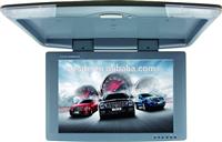 17.5 car lcd monitor roof motorized monitor with sd usb av