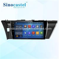 Sinocastel Android Car GPS Radio Toyota Corolla 2014 High Version With Canbus Digital Radio TPMS DAB+ DVR iPod IPAS Bluetooth