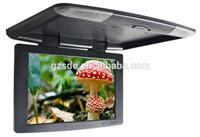 17.5inch car roof monitor flip down car monitor with AV