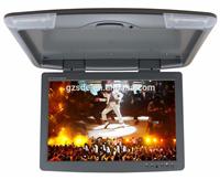 15.5inch bus monitor 24v flip down car lcd monitor