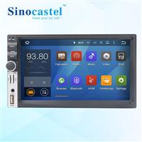 7 Inch LCD Car Media Player HD 1024*600 Multi-Touch Capacitive Screen Support TPMS DAB+ for Most of 178*100 mm Universal Cars