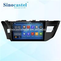 In-Dash Car DVD GPS Player Navigation System Android Used For Toyota Levin 2014