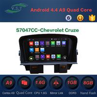 Android 4.4 Quad-Core Car Dvd Gps Navi for Chevrolet Cruze with RDS,OBD,Mirror Link,AUX IN,3G, WIFI Dongle