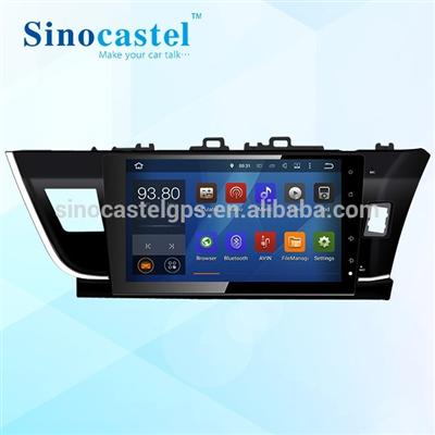 Toyota Corolla Car Multimedia Navigation System with 10.1 inch Touch Screen For Android 5.1.1 OS Right-Hand Drive Car