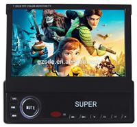 7 inch car dvd vcd cd mp3 mp4 player 1 din 7 inch car dvd player