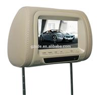 7 inch headrest monitor car universal removable headrest monitor