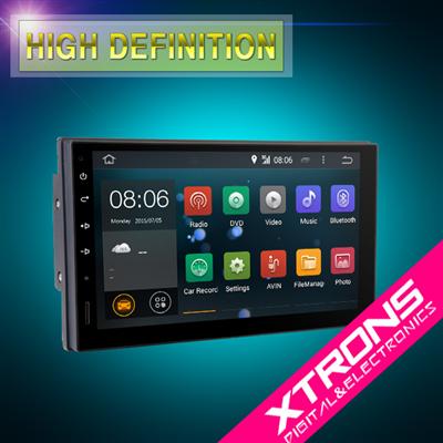 TD702A--XTRONS 2016 7inch Quadcore Android 4.4.4 OS double din stereo without disk