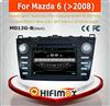 HIFIMAX Android 4.4.4 car dvd gps navigation for Mazda 6 WITH Capacitive screen+HD1024*600 Resolution