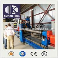 Length 12 Meters Filter Tube Wedged Wire Screen Welding Machine