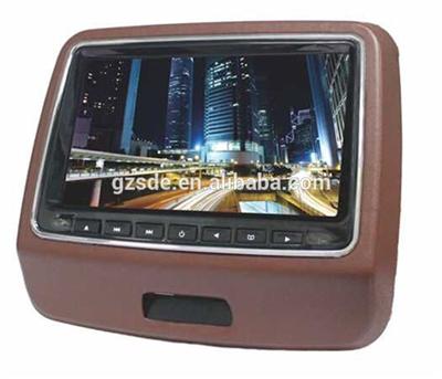 9 car headrest mount portable cheap car dvd player