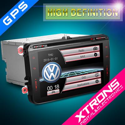 XTRONS 2016 released PF84MTV 8" dual canbus auto stereo for VW Seat Skoda