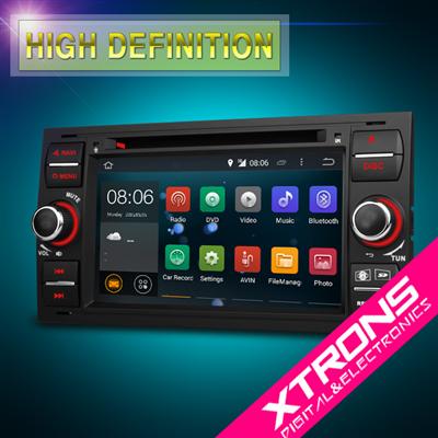 XTRONS PF70FSFA-B 7 inch Android Quad core 2 din car dvd player for ford c-max with gps wifi 3g