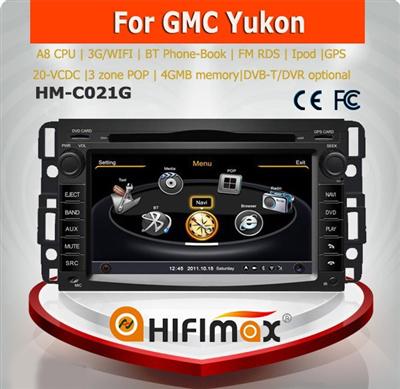 Hifimax touch screen radio for gmc yukon / gmc acadia car radio navigation system