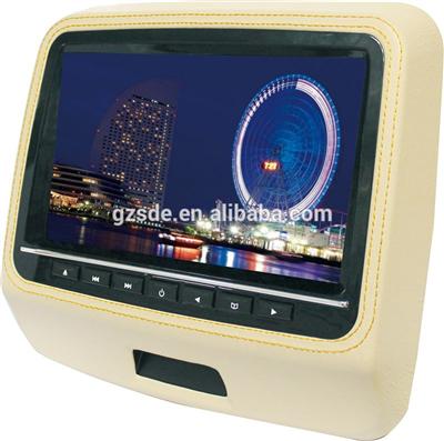 Universal superior dvd player headrest monitor