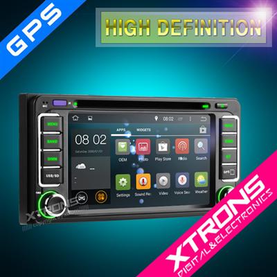 XTRONS PF63HGTA Android 4.4.4 Quad-core 6.2" 2 DIN android car dvd player for toyota vios