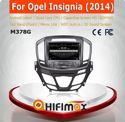 HIFIMAX Android 4.4.4 Opel Insignia 2014 car radio dvd gps navigation car dvd player