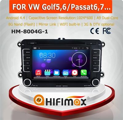 HIFIMAX car dvd player for Volkswagen VW B5.5 car dvd gps with HD resolution 1024*600 + bulit-in wifi & mirror link