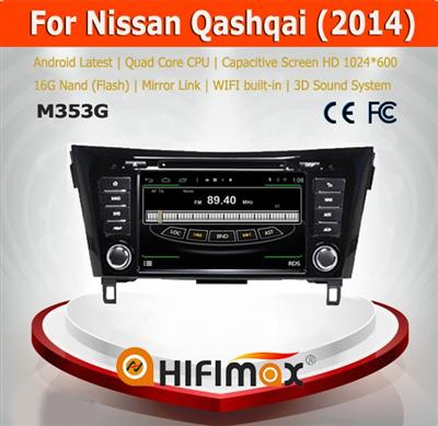 HIFIMAX S160 Android 4.4.4 for Nissan Qashqai 2014 car gps navigation for Nissan Qashqai 2014 car dvd gps screen wifi bluetooth