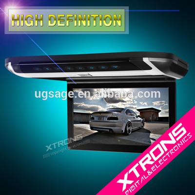 XTRONS CR108HDSD 10" HD Digital TFT Car Roof DVD Player Monitor with HDMI